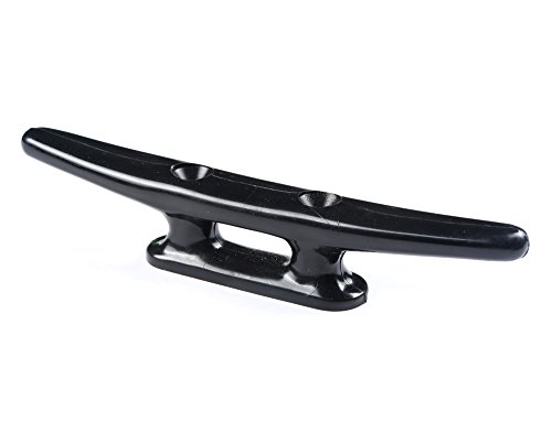 Mxeol Black Nylon Boat Cleat 6 Dock Cleats Rope Tie Off For Kayak Marine Pier Nautical Décor 6 Inch (4 Packs) #TOP6