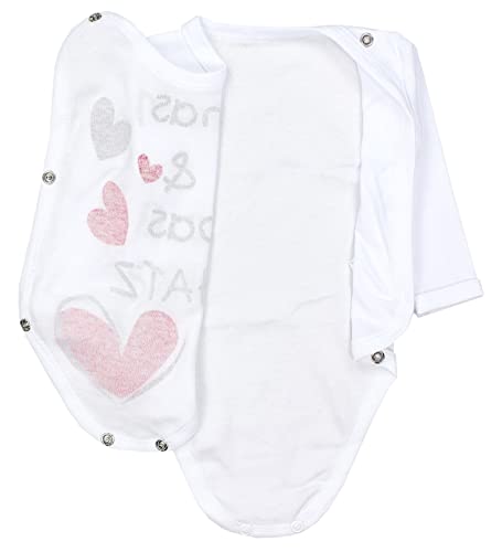TupTam Body da Neonato a Manica Lunga con Stampa