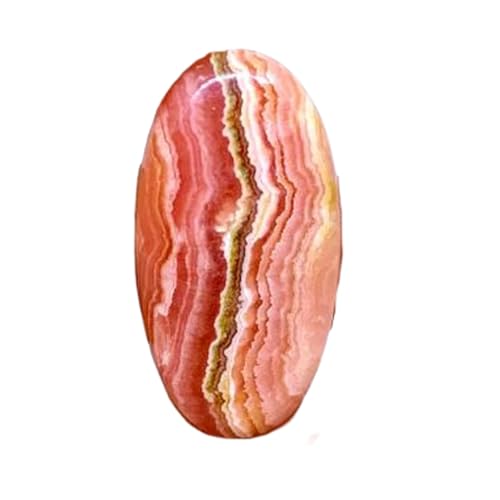 Rhodochrosite naturelle 35mm pierre rose en cabochon pour pendentif