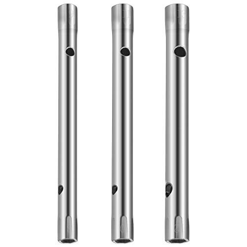 Yardwe Rohrsteckschlüssel Wasserhahn Steckschlüssel: Zündkerzenschlüssel 8-13 mm Steckschlüsselsatz 3 STÜCKE