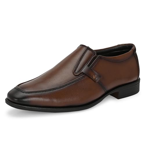 Image of Centrino Formal Shoe for Men | Cushioned Insole for Better Comfort | Stylish Slip-on for Boys | Perfect for Office Wear & Formal Dress (9789)