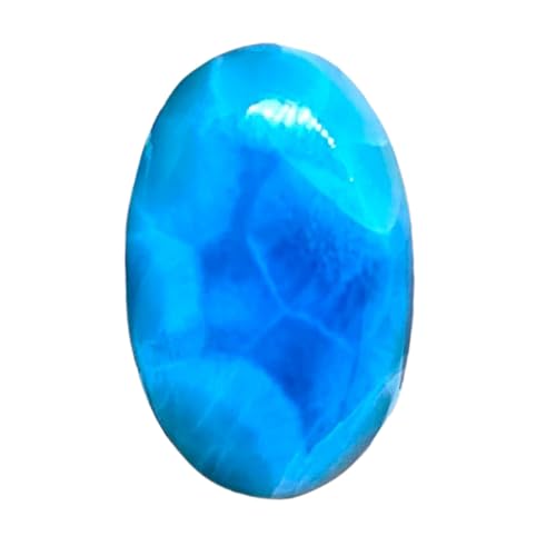 Larimar de République Dominicaine pour bijoux faits main, gemme bleue océan pour pendentif