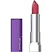 Maybelline New York Color Sensational Red Lipstick, Satin Lipstick, Plum Perfect, 0.15 Ounce, Pack of 1