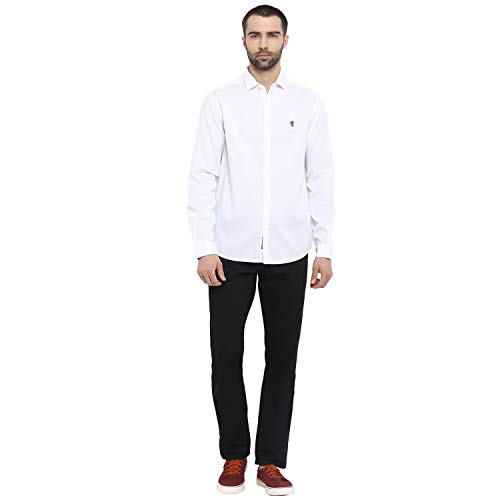 Image of Red Tape Men's Solid Regular Fit Casual Shirt