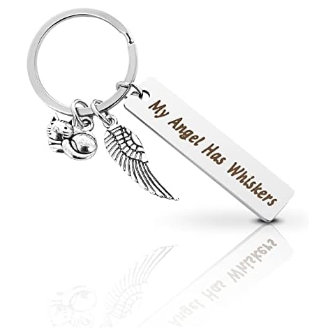 Cobee Cat Memorial Keychain for Pet Loss Cover