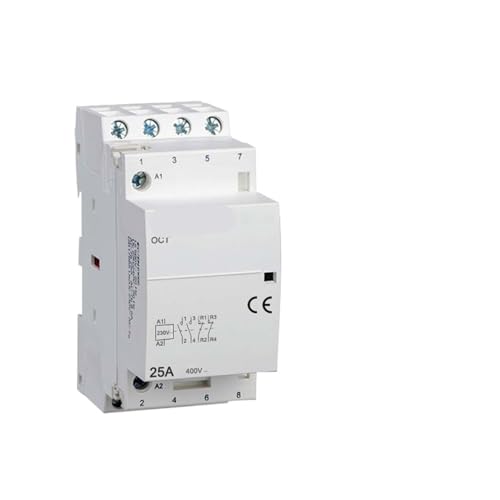 Contactor CA OCT-25 para solucionar sobrecargas eléctricas en cuadros modulares 4P