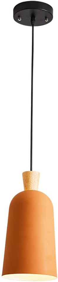 CWVYKNP Oranje Keuken Hanglamp Moderne Ronde Lamp Creatieve Plafond/Tafellamp Voor Thuis Industriële Verstelbare Enkele Hoofd Licht Schaduw Lichten Accessoires Lamp
