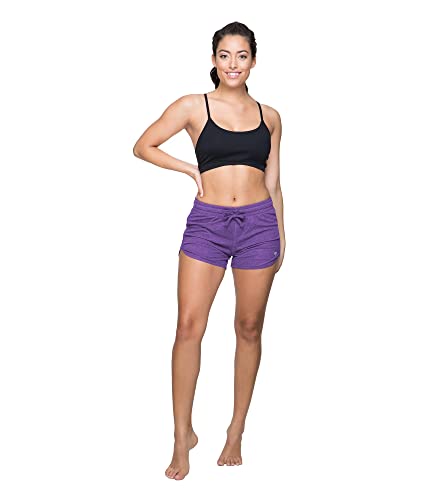 Image of Colosseum Active Women's Simone Cotton Blend Yoga and Running Shorts