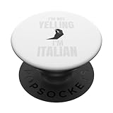 Photo Gallery non sto urlando, sono italiano, divertente italia popsockets popgrip intercambiabile Photo Gallery non sto urlando, sono italiano, divertente italia popsockets popgrip intercambiabile