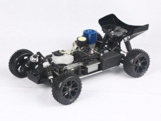 VRX Buggy Spirit N2 1/10 off Road con Motore a Scoppio Go.18 a 2 Marce Radio 2.4GHz 4WD RTR RH1007