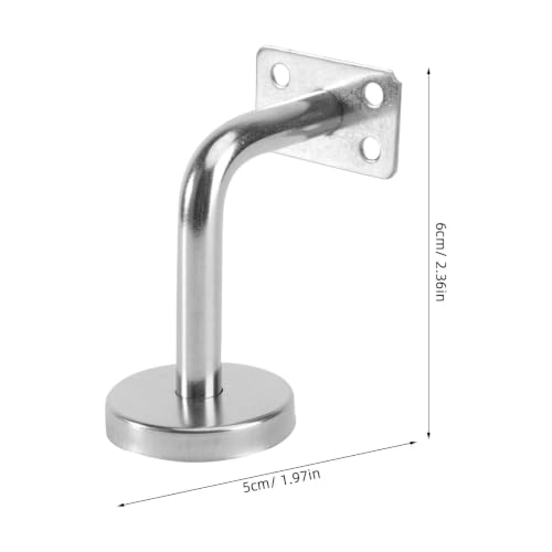 Soporte modular de acero para pasamanos de escalera en pasillos de centros comerciales 3