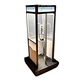 Illuminazione ambientale calda ed esperienza atmosferica: la lampada retrò per cabina telefonica di alta qualità emette una luce calda e soffusa, proprio come una vera cabina telefonica di strada. Crea un'atmosfera nostalgica accogliente per qualsiasi stanza (scrivania, camera da letto, ufficio) e porta il fascino della città vecchia alla tua vita quotidiana