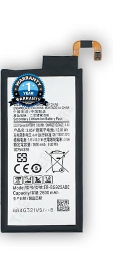 Image of THE BATTERY STORE Original EB-BG925ABE Battery for Samsung Galaxy S6 Edge G925 G925F G925I G925A G925T G925V G925P G925S G9250 Battery with 1 Year Warrenty*** (PR40)