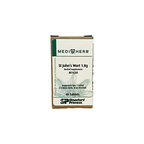 Mediherb St. John's Wort 1.8g 40 Tablets Cover