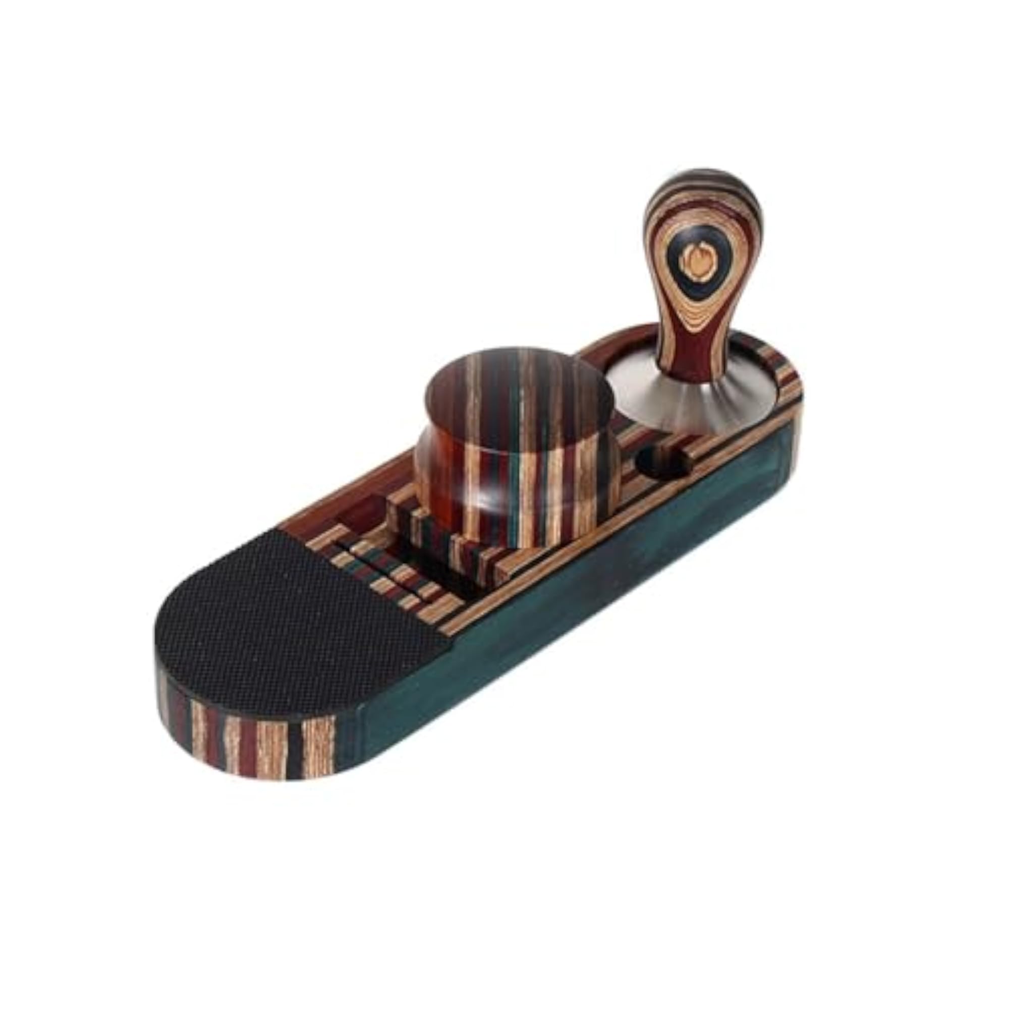 Multifunction Coffee Tamper Holder for Baristas
