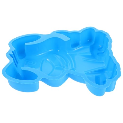 Homoyoyo Molde de Silicona para Pastel Forma de Perro Azul Resistente a Altas Temperaturas Grado Alimenticio para Hornear Cupcakes Pudines y Golosinas en Fiestas y Celebraciones