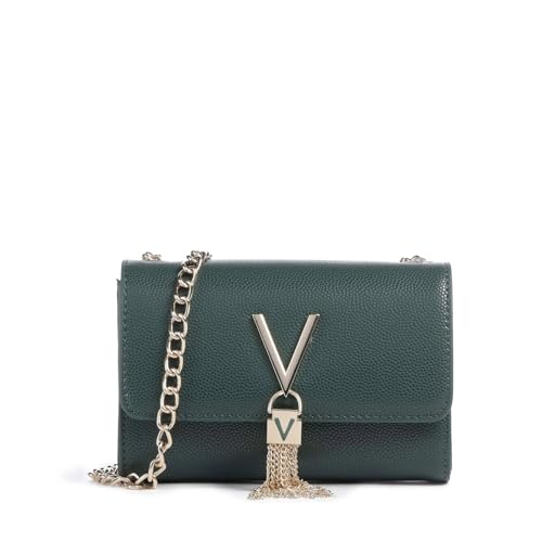 Valentino Divina Clutch Bosco sac pochette de luxe vert sapin