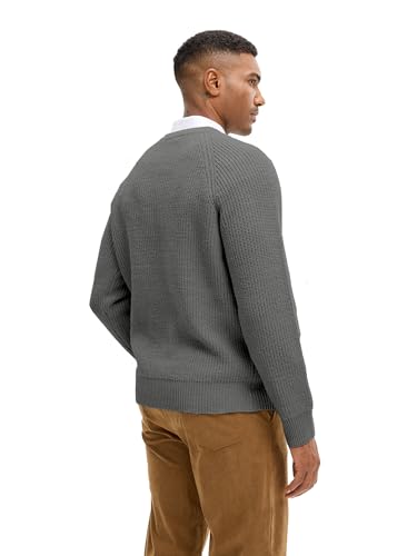 Men's Crewneck Sweater Casual Long Sleeve Knitted Pullover Sweaters3