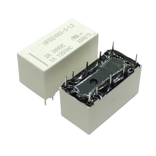 Relais HFD2-005-M-L2 5V dc domotique et projets connectés DIY lot de 10