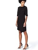 marken abendkleider sale Halblange Ärmel Amazon-Marke: find. Damen Kleider Drape Hem_an5414, Schwarz, 34, Label: XS