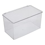 Gestion complète des disques : les boîtes de rangement pour CD avec couvercles optimisent le rangement boîtiers CD et dvd, réduisent l'encombrement et rendent vos collections instantanément accessibles. boîtier dvd en plastique, support pour boîtier CD en plastique