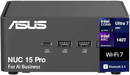 Amazon.co.jp: ASUS NUC 15 Pro トールベアボーンミニPC VESAマウント