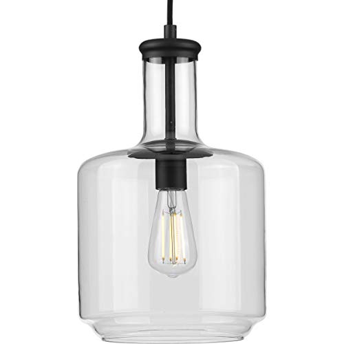 Progress Lighting P500230-031 Latrobe Pendants, Black