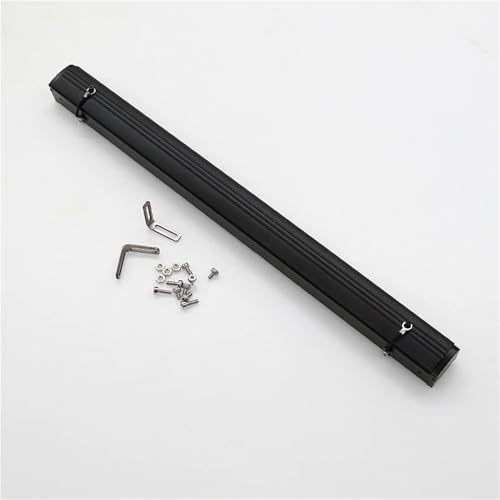 RC�N���[���[�p�A�b�v�O���[�h�p�[�c For AXIAL For SCX10 For TRAXXAS For TRX4 1/10 RC�J�[�p�T�C�h���[�t�g�b�v�e���g�V�F�[�h�I�[�j���O���C���L���m�s�[�T���V�F�[�h�L�����vRC�N���[���[(Black)