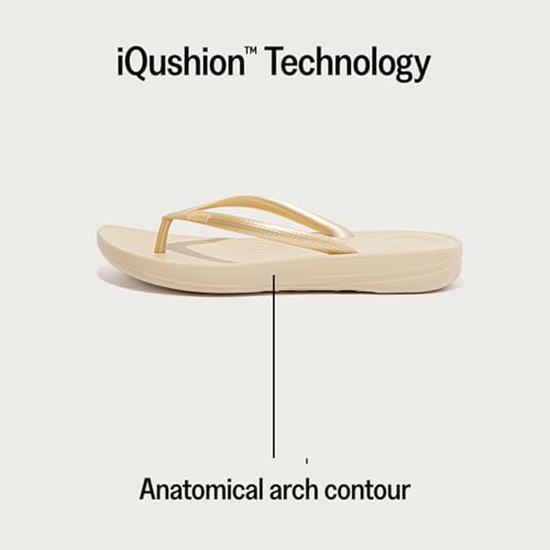 Image of FitFlop Surfa Stripe-Webbing Toe-Post Sandals