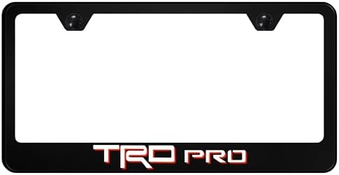 Find TRD 3d Black Emblem Steel License Plate Frame Black New In Philadelphia, Pennsylvania, US - Foto 8