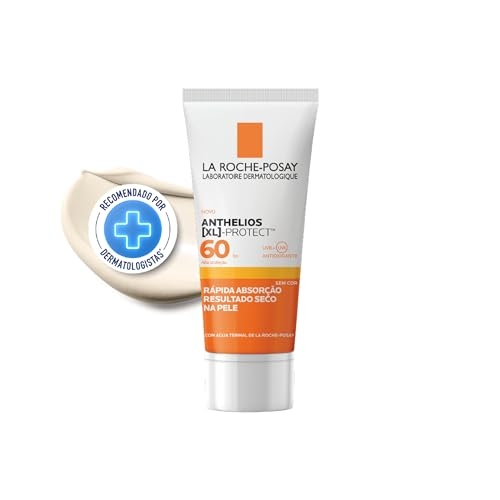 La Roche-Posay Protetor Solar Facial FPS 60 Gel Creme Oil-Free com Ação Hidratante e Antio...