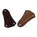 BQLZR Rosewood Guitar Ebony Truss Rod Covers, Both Were Rosewood Beveled Edges, Pre-Drilled Holes (Hole spacing is 40mm and 18mm), 6 Silver Screws Included Pack of 2