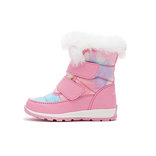 Weestep Girls and Boys Hook and Loop Snow Warm Boots2