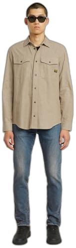 G-STAR Raw - Mens 3301 Slim Jeans, Color Antique Faded Lithium Flame, Size: 29W x 30L3