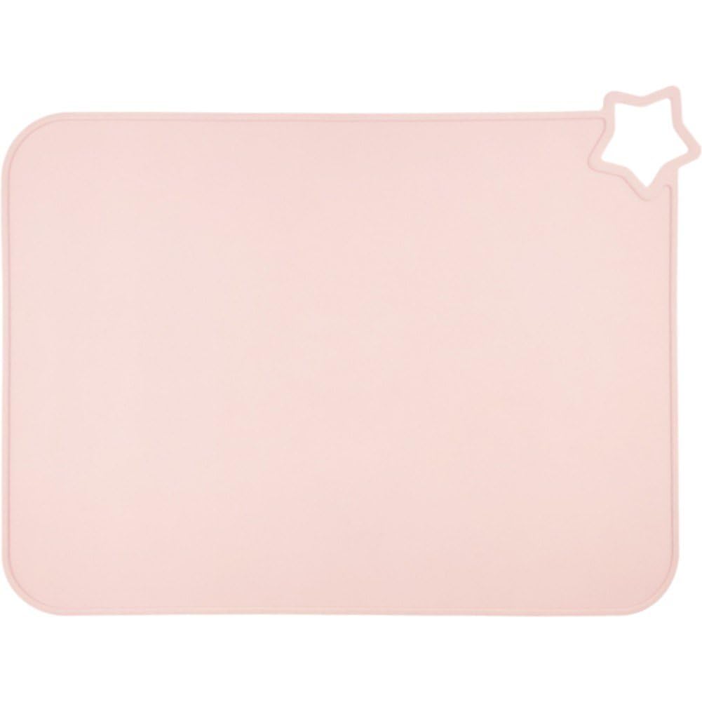 Glixoft Baby Silicone Placemat Eating Table Mat Heat Resistant Food Mat Non-slip Feeding Pad for Dining Table Feeding Table