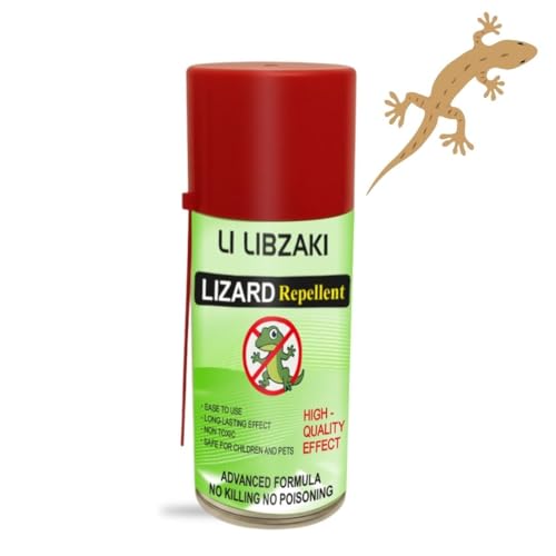 Image of LIBZAKI Lizard-Shield Repellent | Chemical-Free Anti Lizard | Natural, Portable Trunk Herbal, Safe Repellent For Home -275 ml, Upto 90 Days Long Lasting (Spray, Pack of 1)
