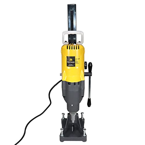 Steel Dragon Tools® 8In. 185 Wet Dry Core Drill Rig And Stand For Diamond Concrete Drilling Boring #TOP4