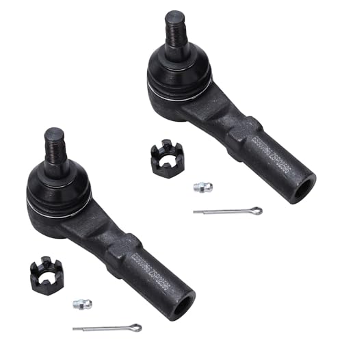 Image of Detroit Axle - Front Struts w /Coil Springs Sway Bar Links Outer Inner Tie Rod Ends Boots Replacement for Dodge Charger Challenger RWD - 10pc Set
