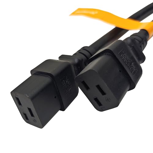 Parkworld 67720 NEMA L6-30P to (2) C19 Splitter Adapter Power Cord Output 20 Amp 250-Volt 6 ft. by Parkworld - Image 4