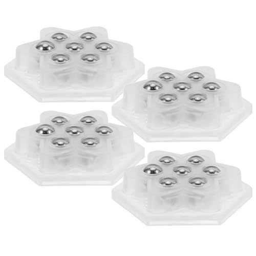 Roulettes pivotantes Healvian : mini roulettes adhésives meubles