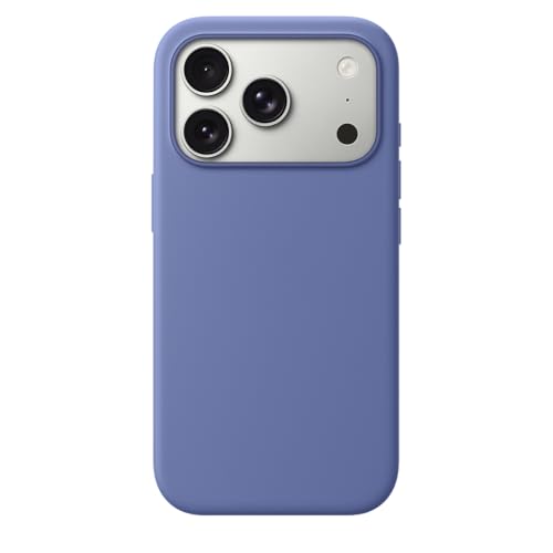 Speeqo Silicone Case for iPhone 17 Pro Max, Soft-Touch, Shockproof, DustProof, Antiskid Phone Back Cover for Apple iPhone 17 Pro Max (Anchor Blue, iPhone 17 Pro Max)