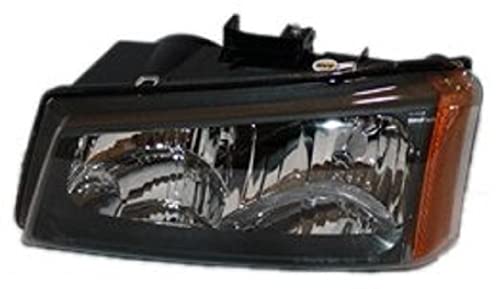 TYC Left Headlight Assembly Compatible with 2003-2004 Chevrolet Silverado
