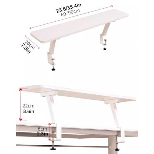 Étagère de table réglable pour libérer l'espace de votre bureau encombré - 3