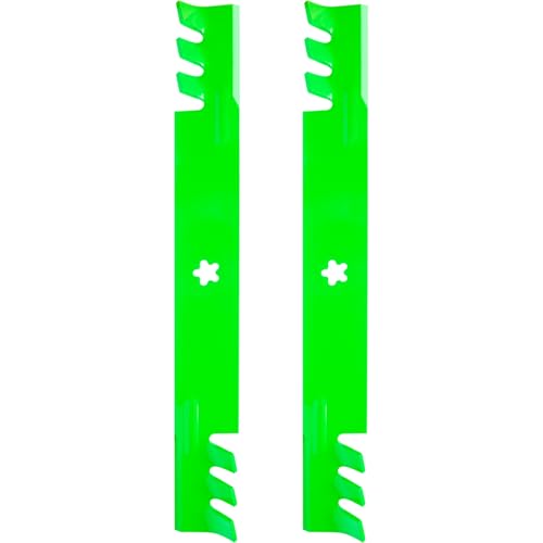 SCBHWJ 42'' Deck Mulching Blades (27843 21546095 138498 1138971 532138971 532138971 134149) Fits Crafts man Pou LAN Pro Hus qvrna Lawn Mower (2 PCS)
