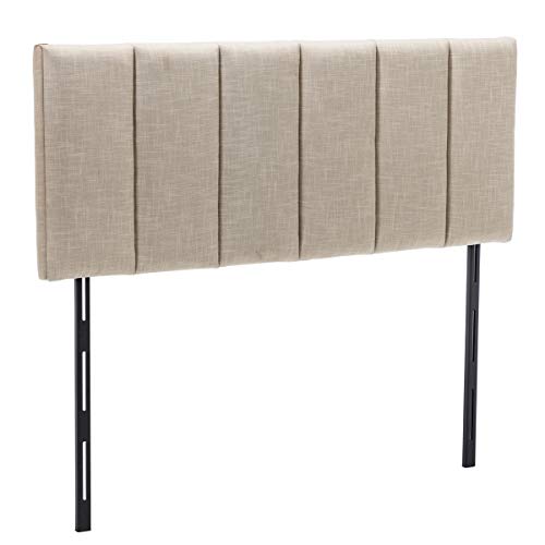 Haobo Upholstered Headboards Foldable Queen/Full Linen Panels With Height Adjustments #TOP5