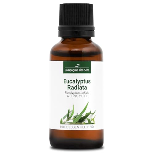 EUCALIPTO RADIATA - 30 mL - Aceite Esencial Orgánico de Calidad Superior - 100% Puro, Natural, Quimiotipado y Certificado AB