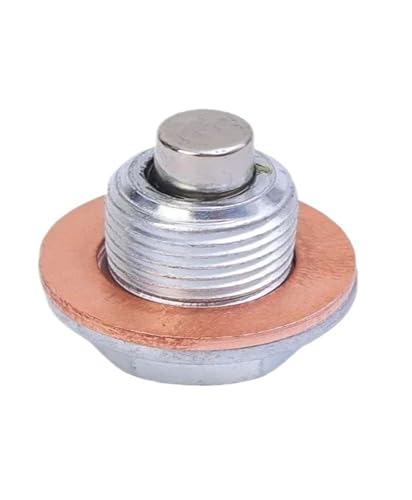 Vis magnétique M12 x 1.25 et joint de vidange pour carter d'huile voiture - 5 sets