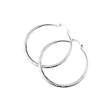 Pendientes de acento de plata con patrón geométrico de perlas y rosas para mujer (plata, talla única)