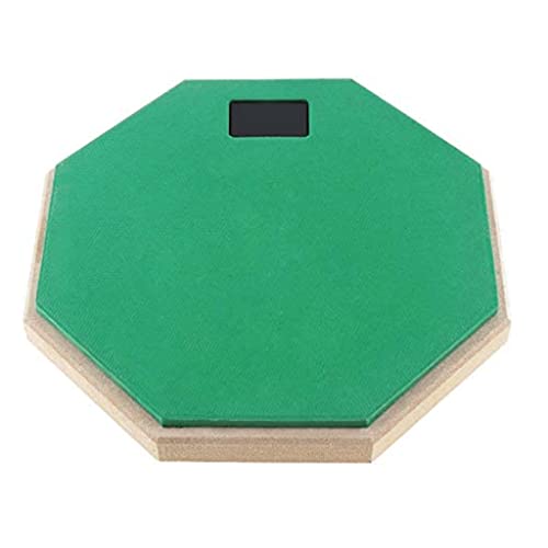 PAASHE Unique Drum Handmade Dumb Drum 8 Inch Rubber Wood Drum Handmade Learning Training Drum Pad Jazz Drum Practice Beginner Handpan Drum miniatura 6