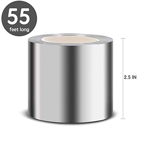image for Lostronaut Zinc Metal Strip for Roof and Garden - 55 Feet x 2.5 Inches